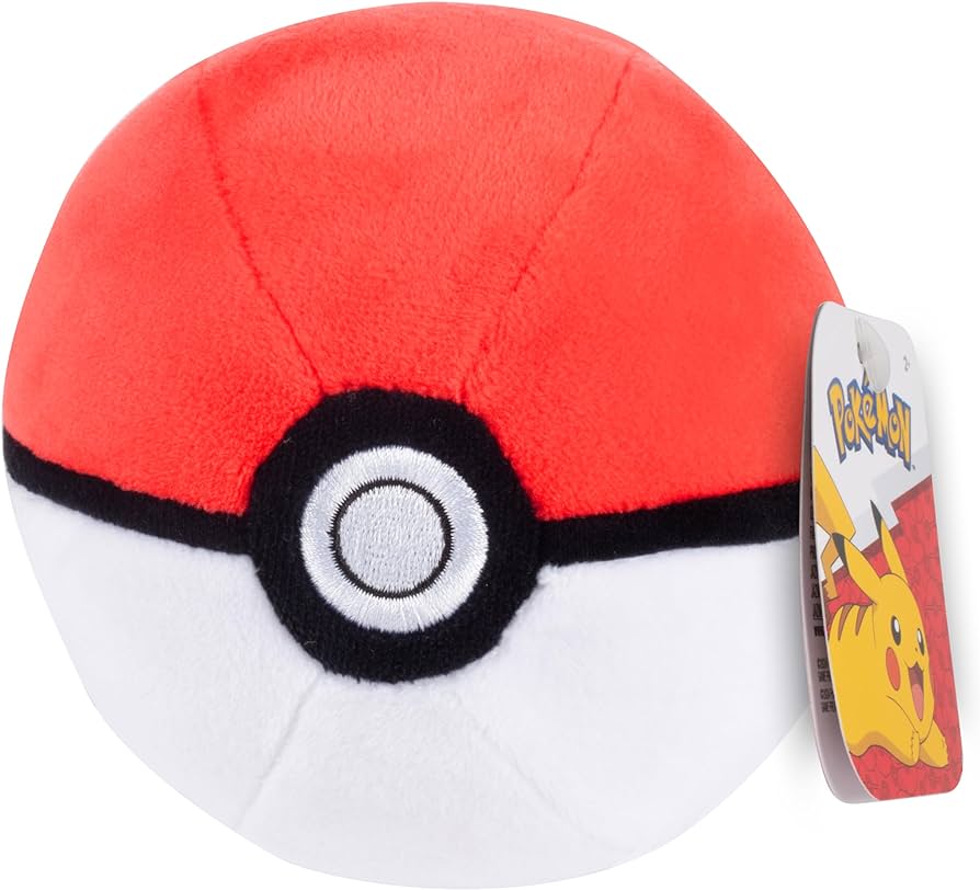 5 Inch Pokeball Plush - Plush