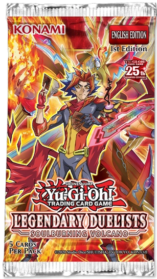 Legendary Duelists: Soulburning Volcano Booster Pack - Yu-Gi-Oh!