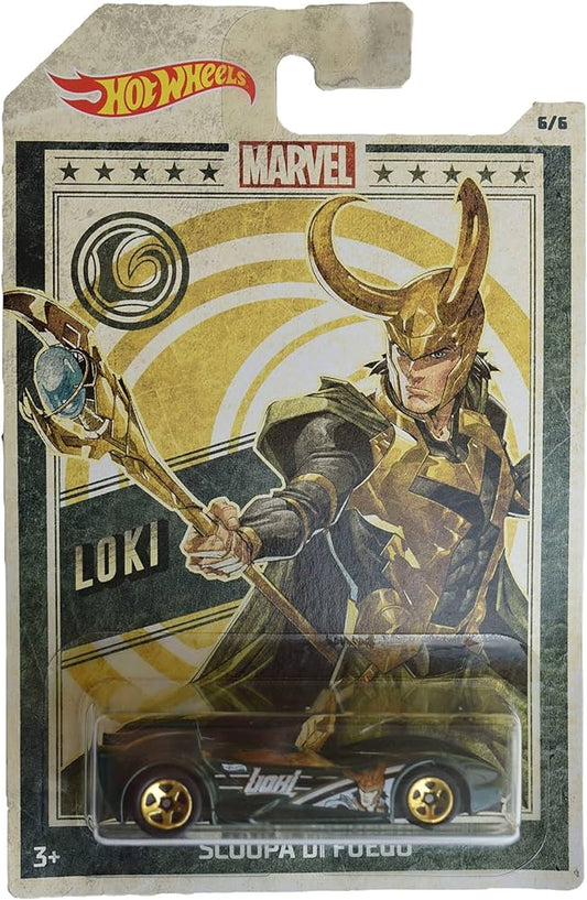 Marvel Hot Wheels - Loki - Toy