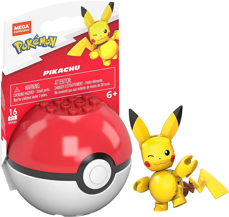 Mega Construx PokeBalls-Pika - Toy