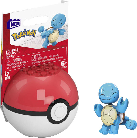 Mega Construx PokeBalls-Squirtle - Toy