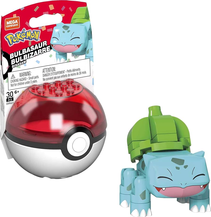 Mega Construx PokeBalls-Bulbasaur - Toy