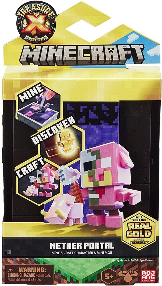 Nether Portal Minecract Character - Blind Bag