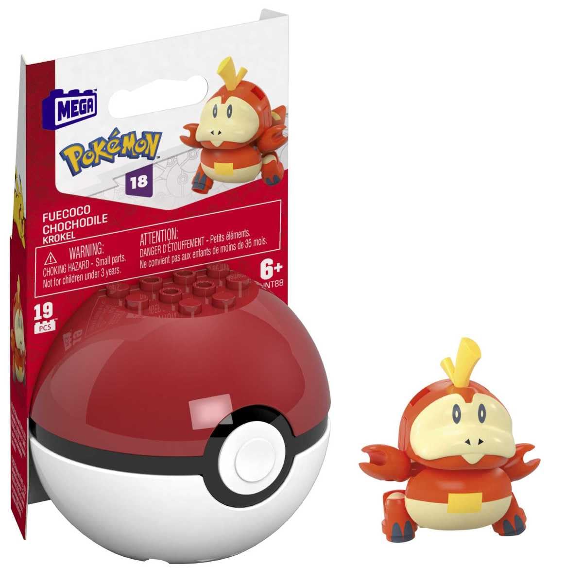 Mega Construx PokeBalls-Fuecoco - Toy