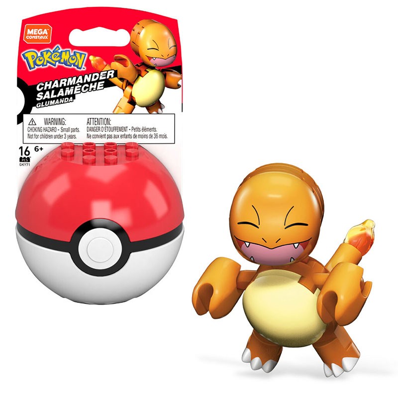 Mega Construx PokeBalls-Charmander - Toy