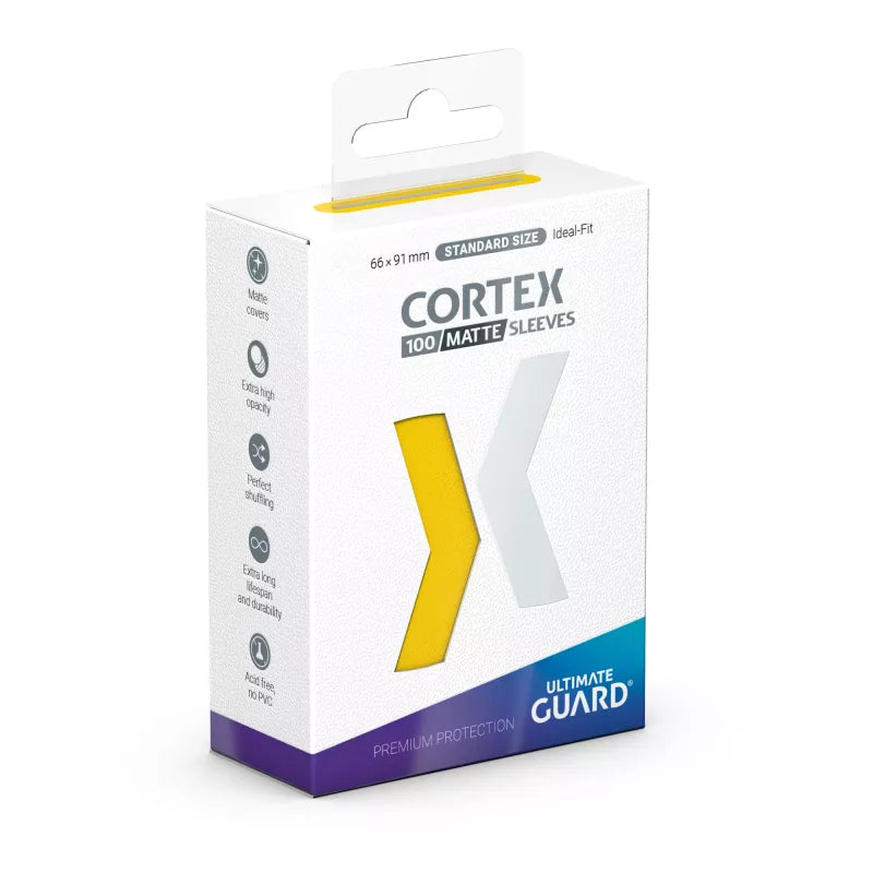 Cortex Sleeves-Matte Yellow - Supplies