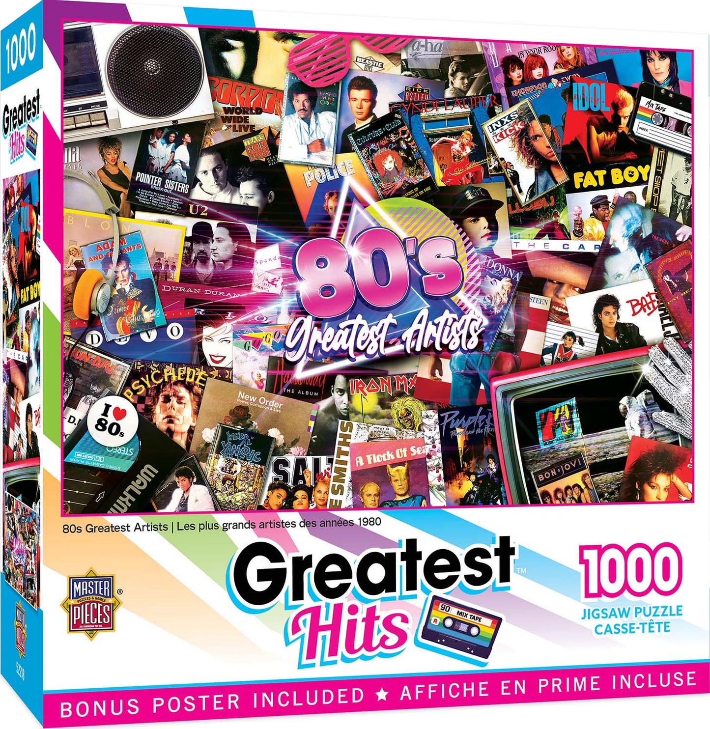 80's Greatest Hits Puzzle - Puzzle