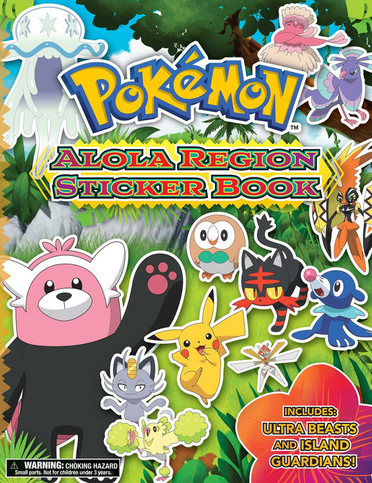 Alola Region Sticker Book - Toy