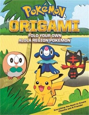 Pokemon Alola Region Origami - Toy