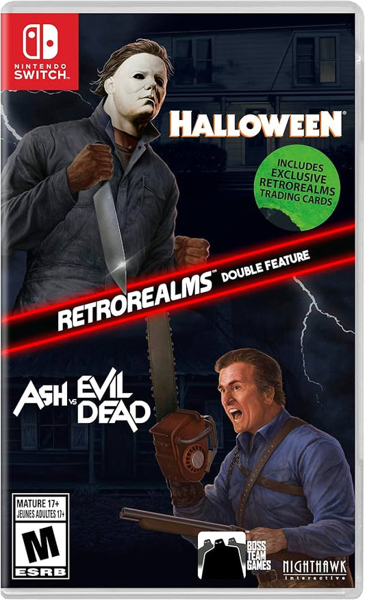 Halloween And Ash Vs Evil Dead RetroRealms Double Feature - Nintendo Switch