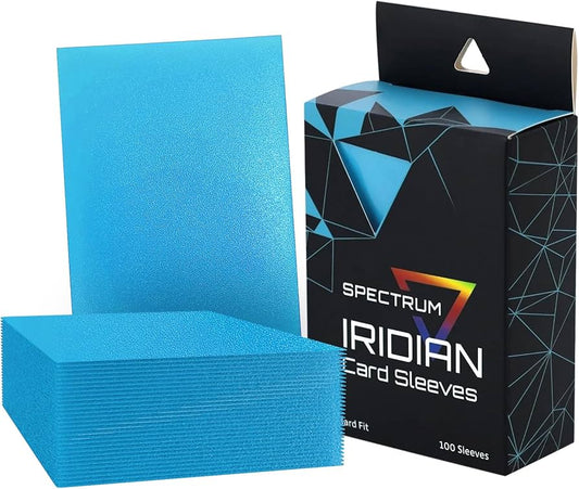 Iridian Matte Sleeves - Blue - Supplies